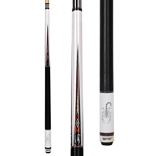 Pool Cue Stick,Billiard Cue Sticks with Hard Case Low Deflection Shaft Professional Billiard Pool Cues Sticks 19.5-21 oz cue Stick