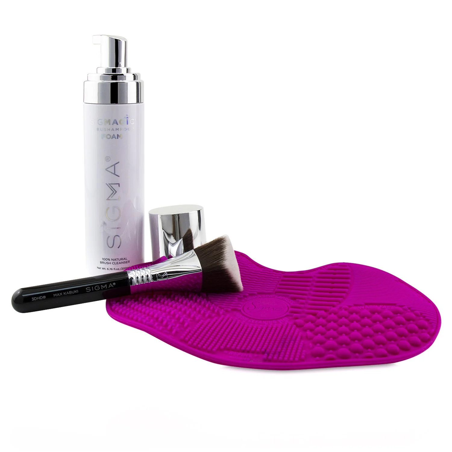 Sigma Beauty Max + Magic Total Set (Foundation Brush + Foundation Brush Care)  3pcs