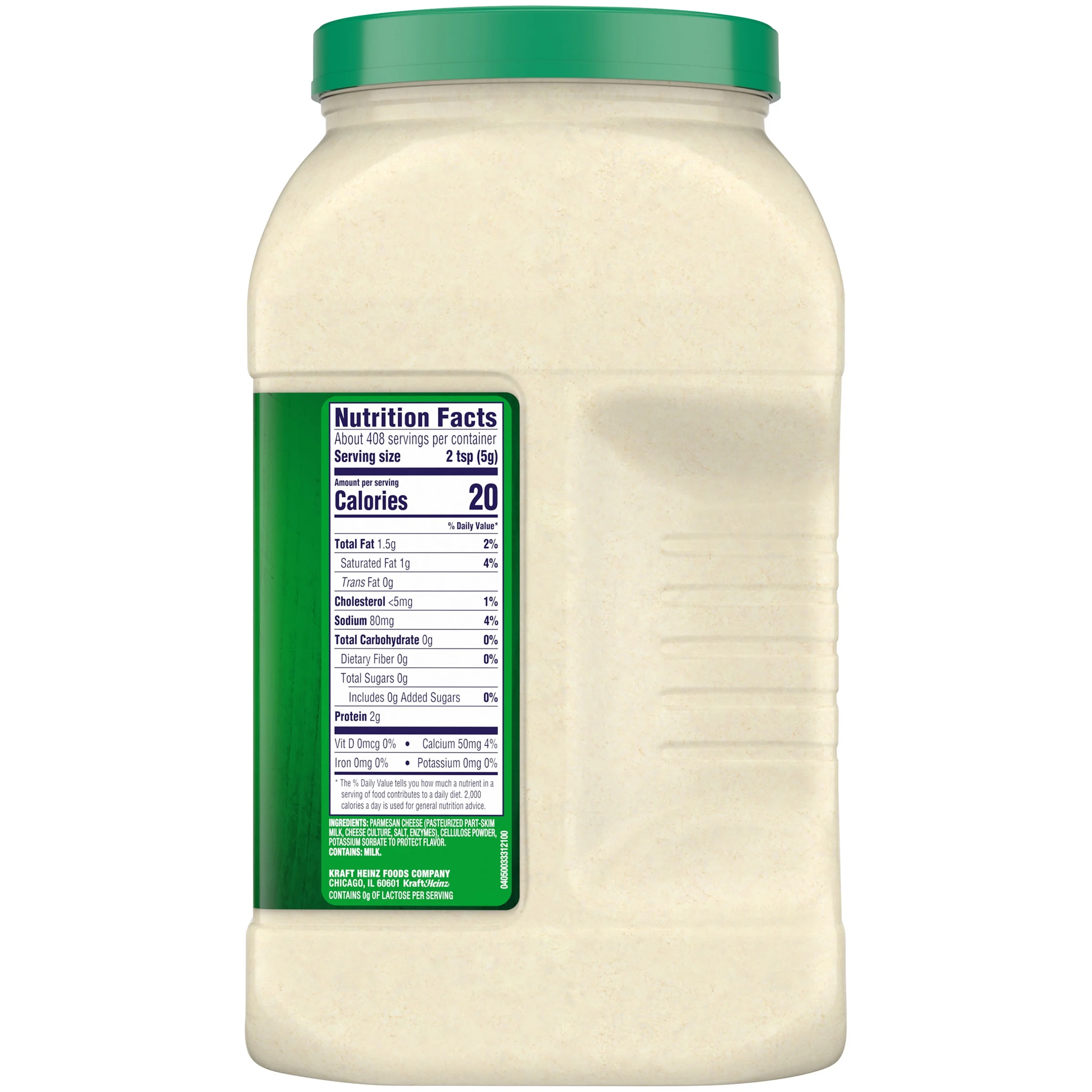Kraft Parmesan Grated Cheese, 4.5 lb Jug