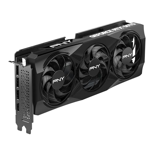 PNY NVIDIA GeForce RTX™ 5070 12GB ARGB Overclocked Triple Fan Graphics Card (DLSS 4, PCIe® 5.0, HDMI®/DP 2.1, 2.4-Slot, Epic-X™ RGB Lighting)