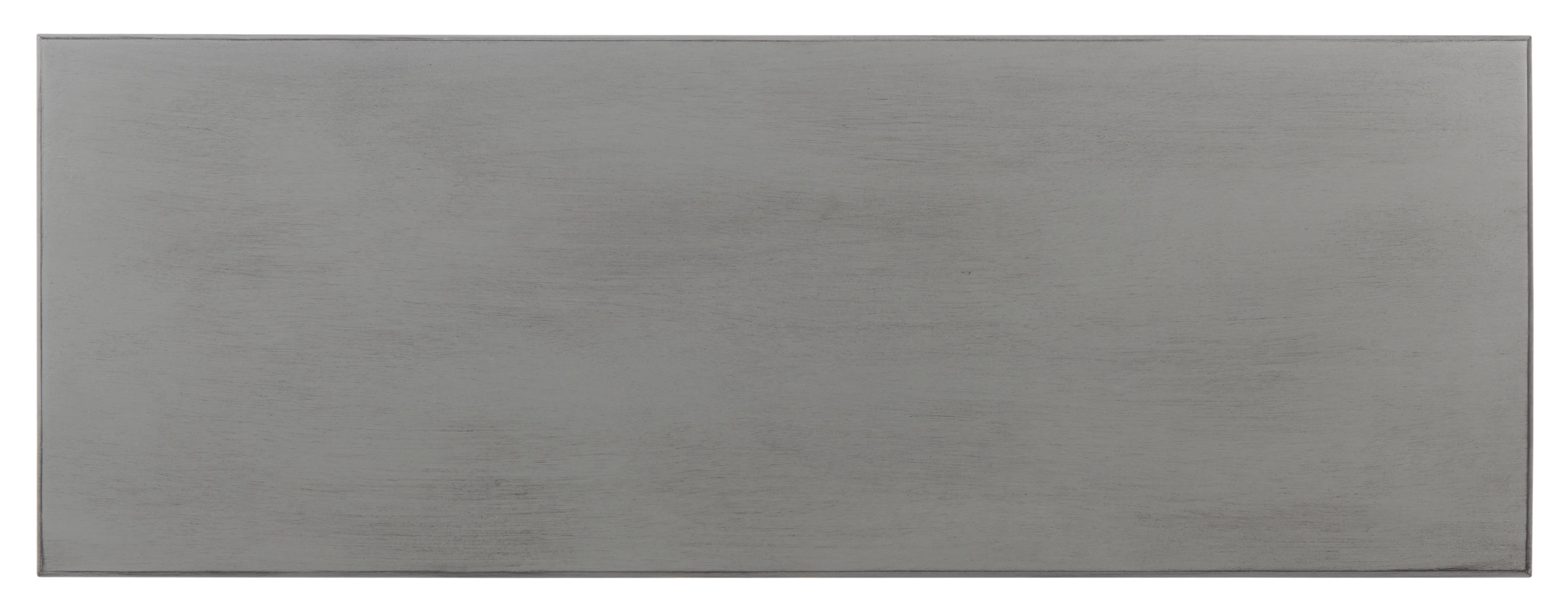 SAFAVIEH Haines Modern 2 Drawer Console Table, Distressed Grey