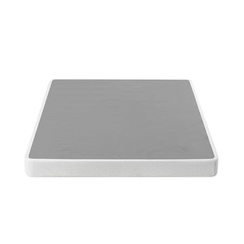ZINUS 5 Inch Metal Smart Box Spring with Quick Assembly, Mattress Foundation, Strong Metal Frame, Easy Assembly, Queen