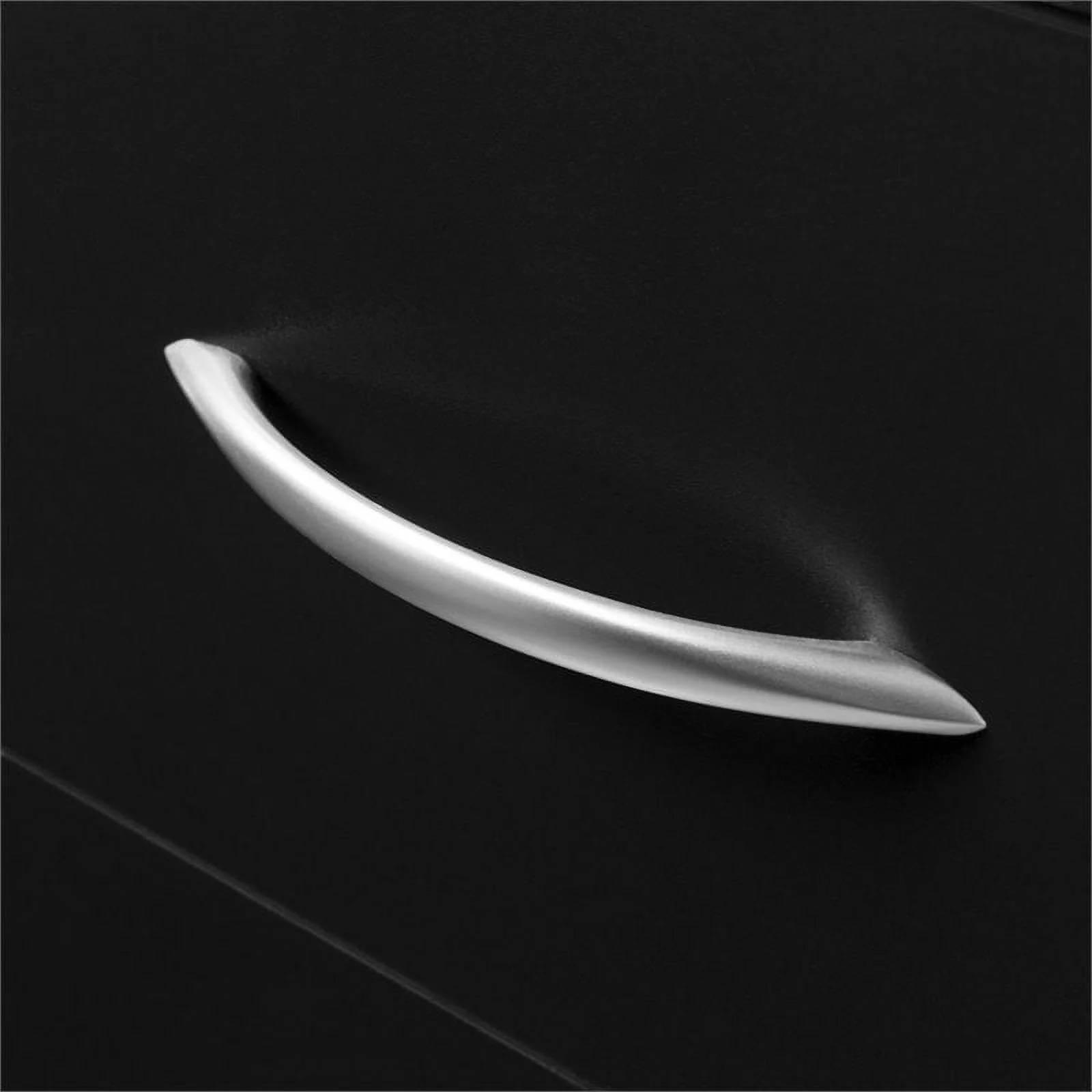 Home Square 2-Piece Set with Nightstand and 5-Drawer Chest in Pure White Finish