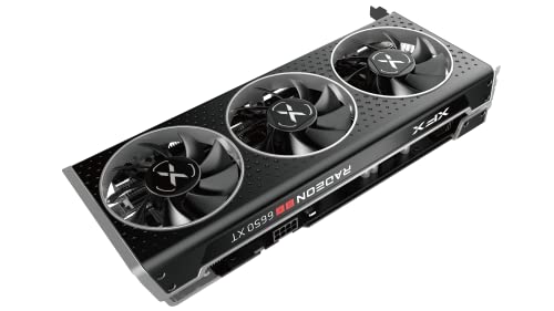 XFX Swift AMD Radeon RX 9060 XT OC White Gaming Edition with 8GB GDDR6 HDMI 2xDP, AMD RDNA 4 RX 9060XT RX-96TSW8GWQ