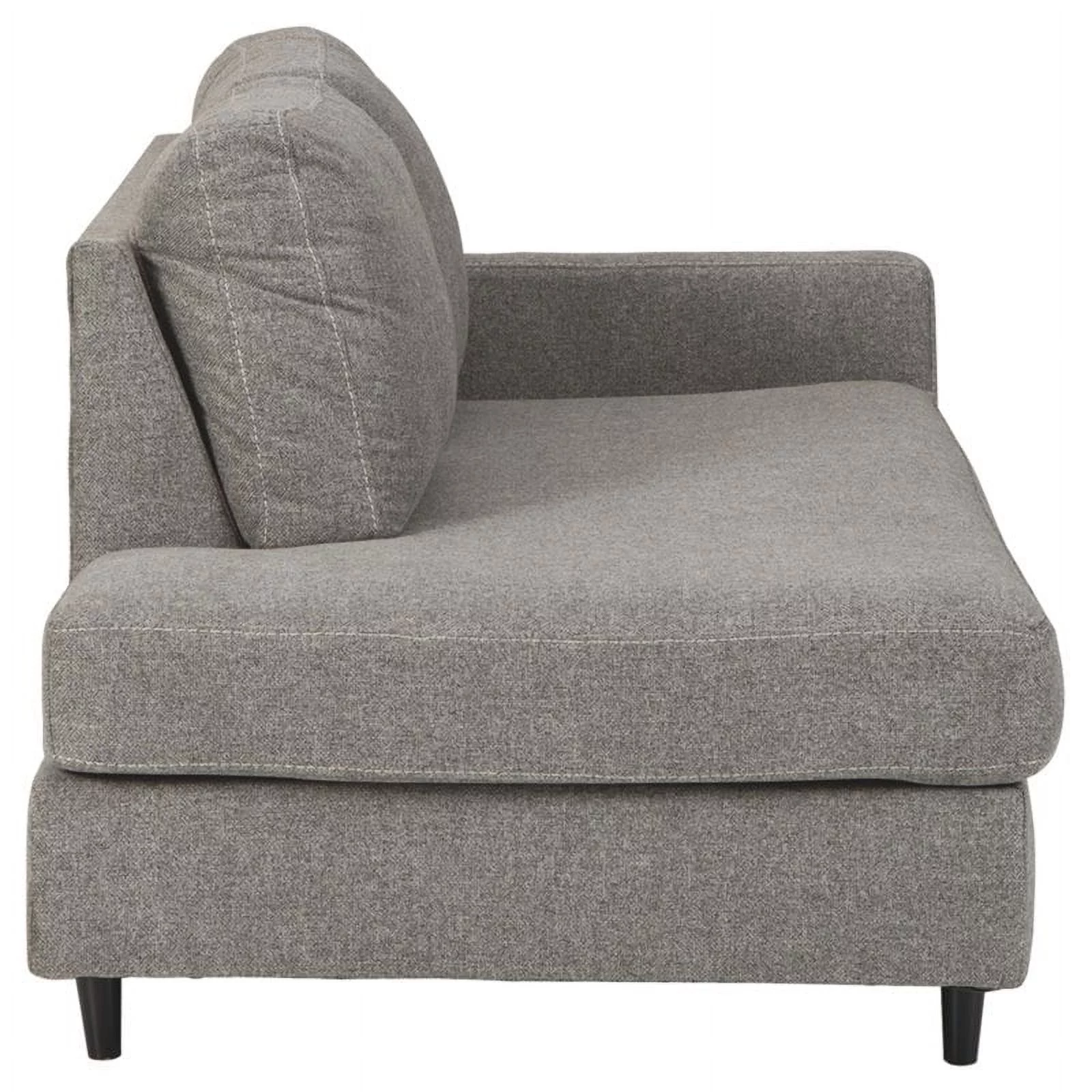 Bowery Hill Right Arm Corner Chaise in Graphite