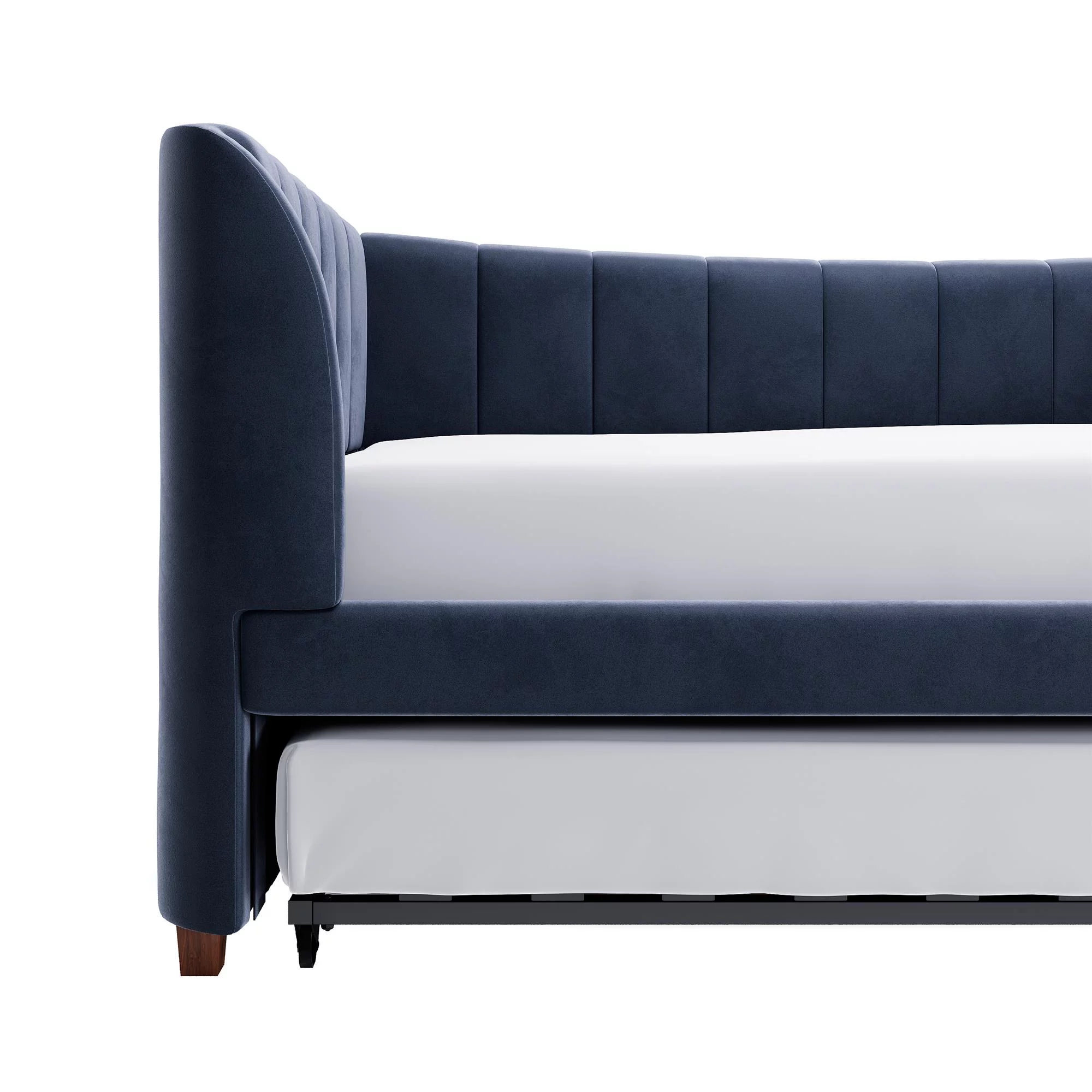 Little Seeds Valentina Upholstered Daybed with Trundle