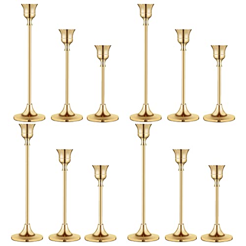 Candlestick Holders Taper Candle Holder for Candlesticks Vintage Modern Decorative Candle Stick Long Holder for Fireplace Party Dining Home