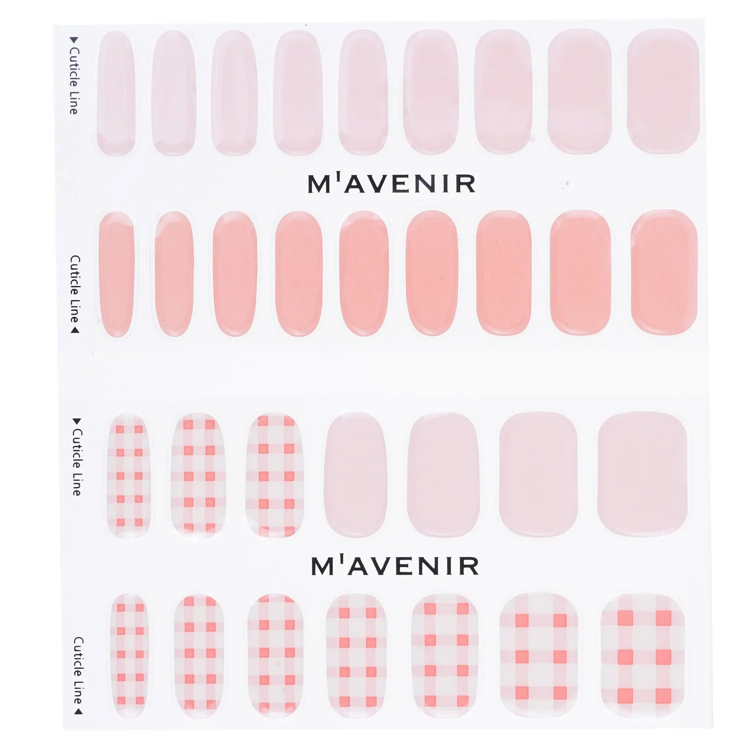 Mavenir Nail Sticker (Assorted Colour) - # Lollipops Nail  32pcs