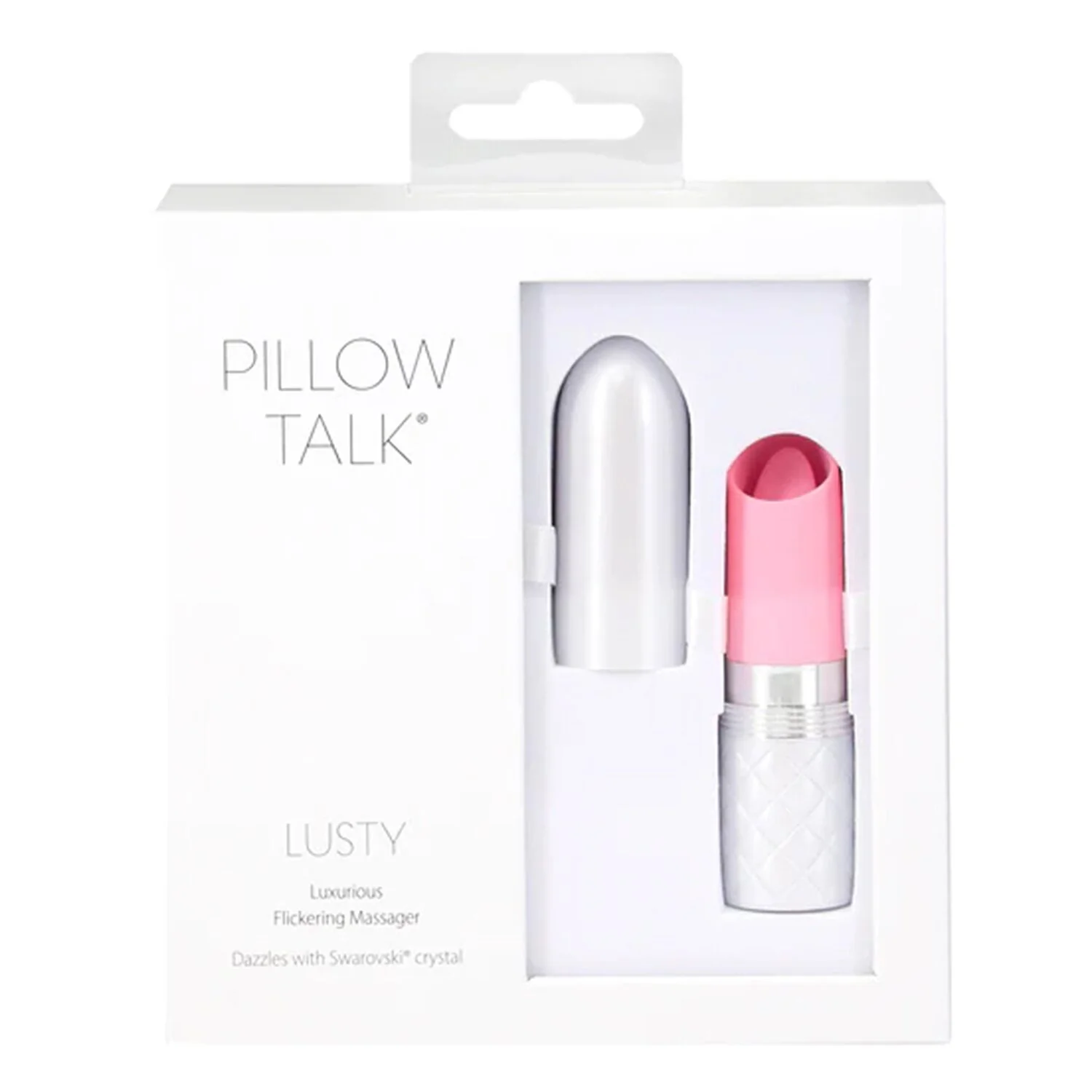 PILLOW TALK Lusty Lipstick Vibrator - # Pink  1pc