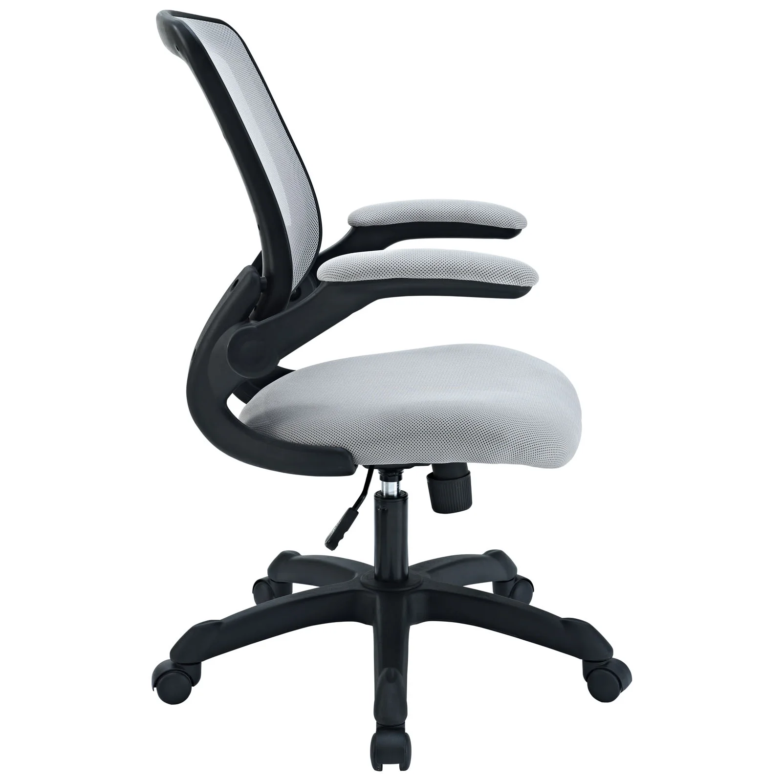 Modway Veer Mesh Office Chair in Gray