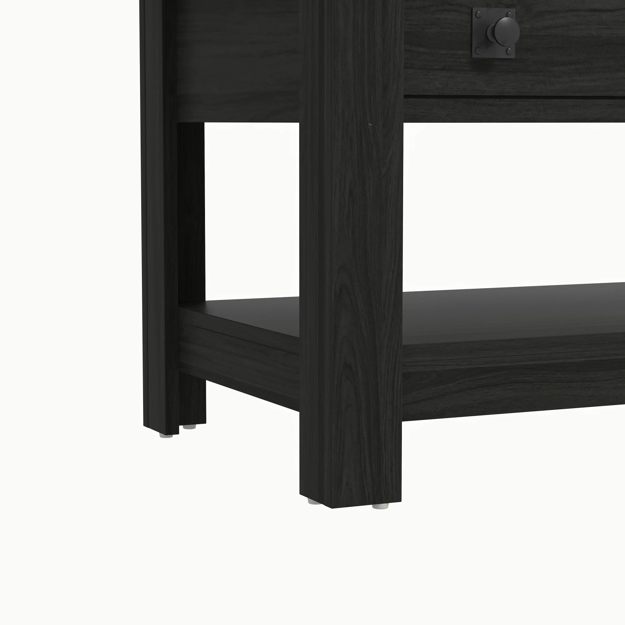 Hillsdale Coover Wood Rectangle Lift Top Coffee Table, Black