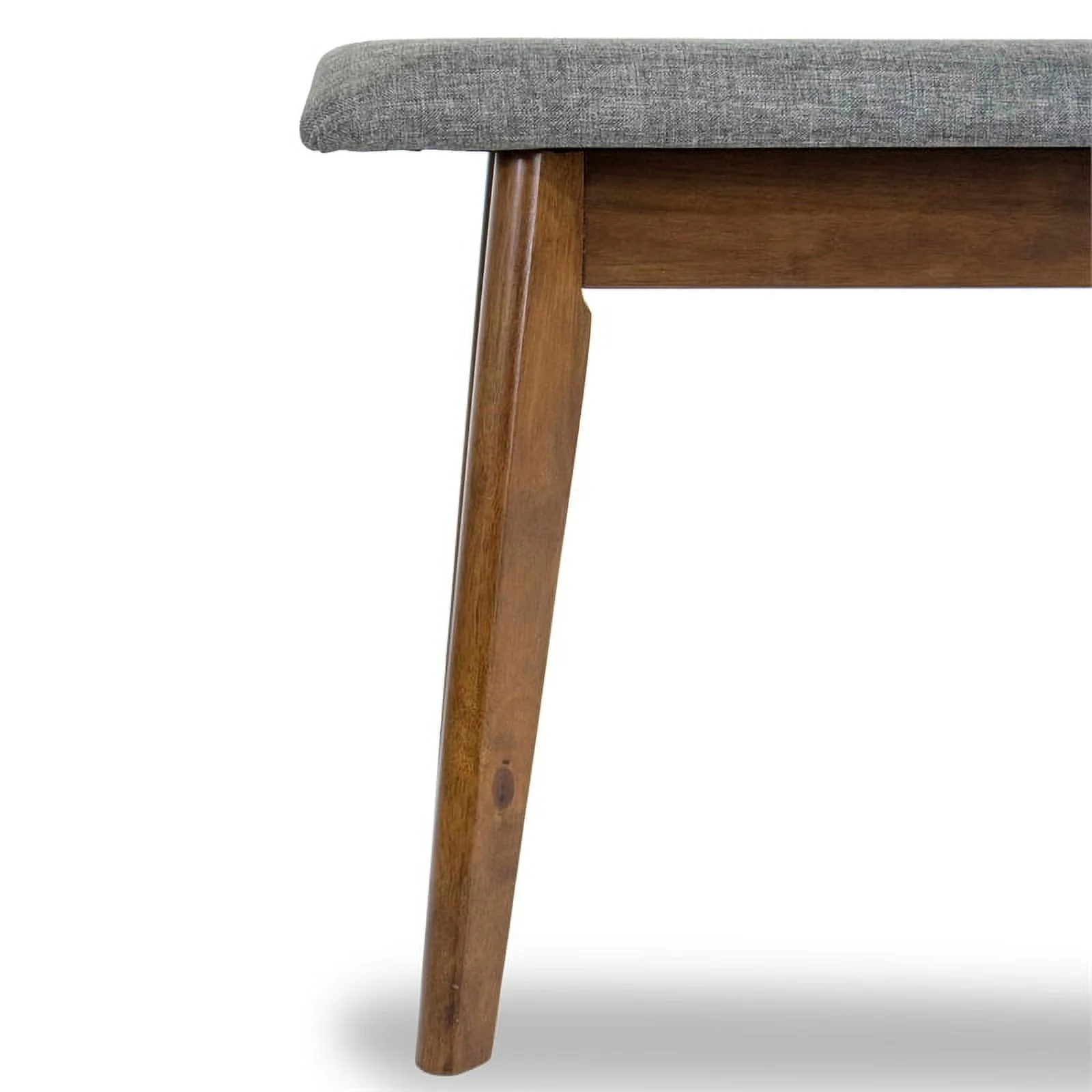 Home Square 4 Piece Furniture Set with Dining Table Bench and 2 Dining Chairs