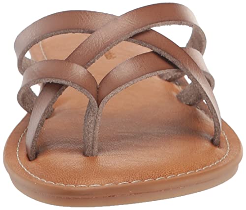 Amazon Essentials Women's Strappy Slide Flat Sandal