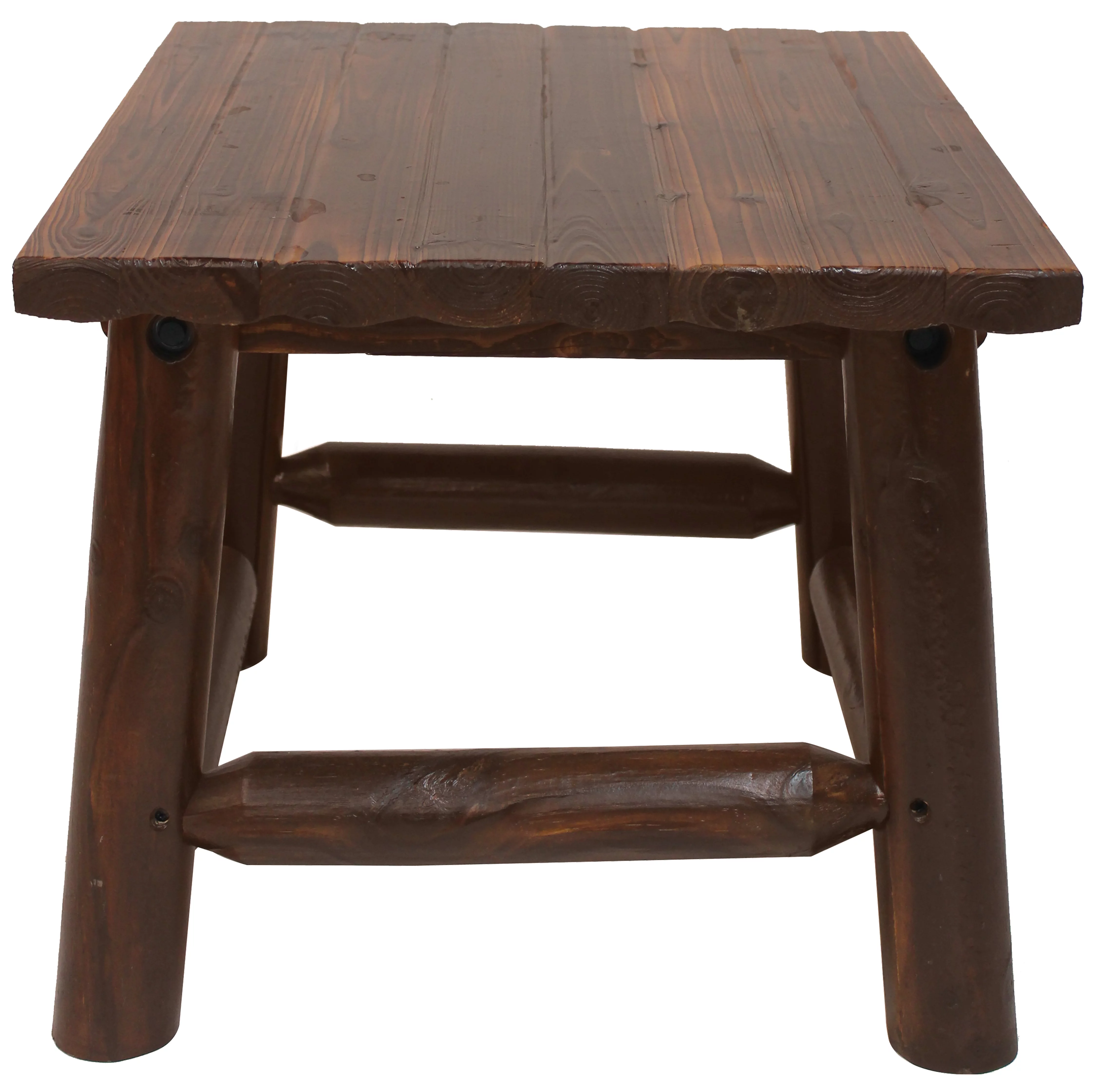 Leigh Country TX 93702 Char-Log End Table