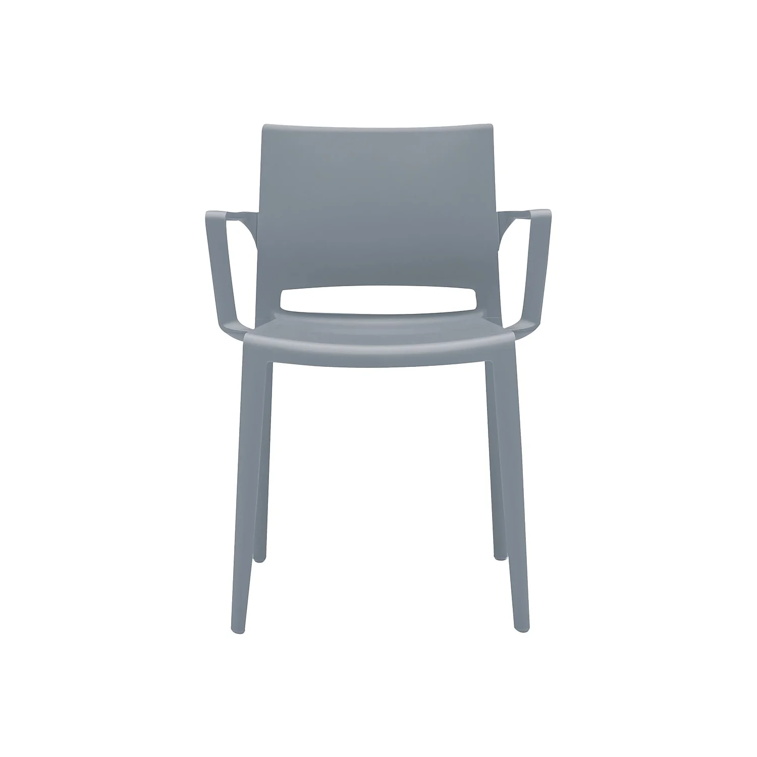 Global Bakhita Polypropylene Banquet/Reception Chair Char 4/Carton (6750CHA)