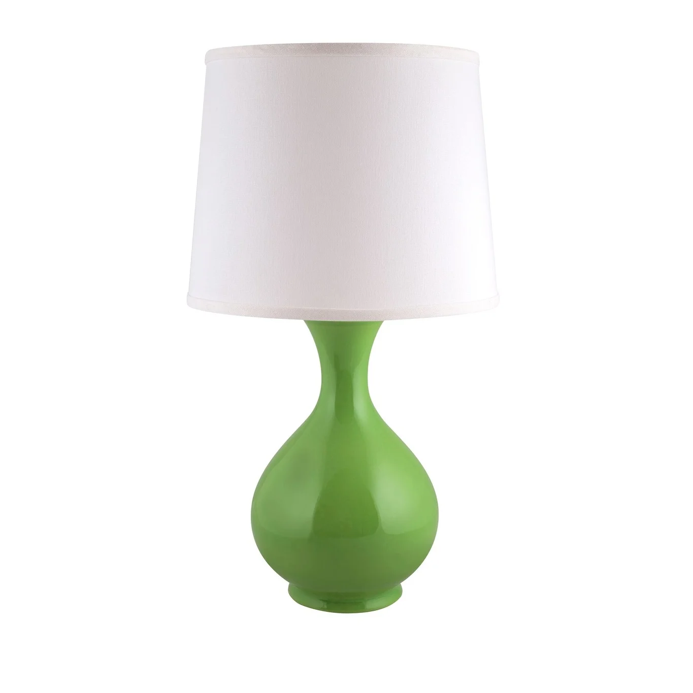 RJF Enterprises Inc. RiverCeramic® Jar Lamp clover green