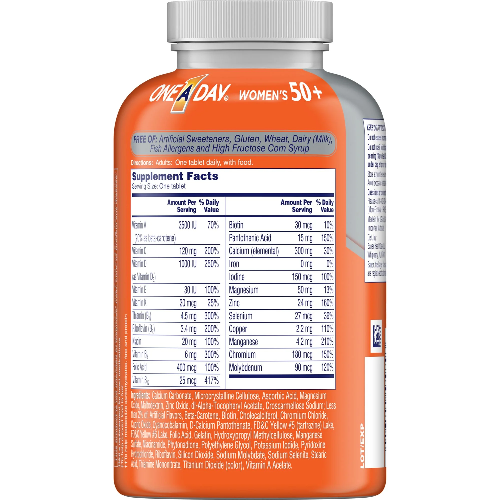 One A Day Women's Multivitamin and Multimineral Supplement, 300 ct.