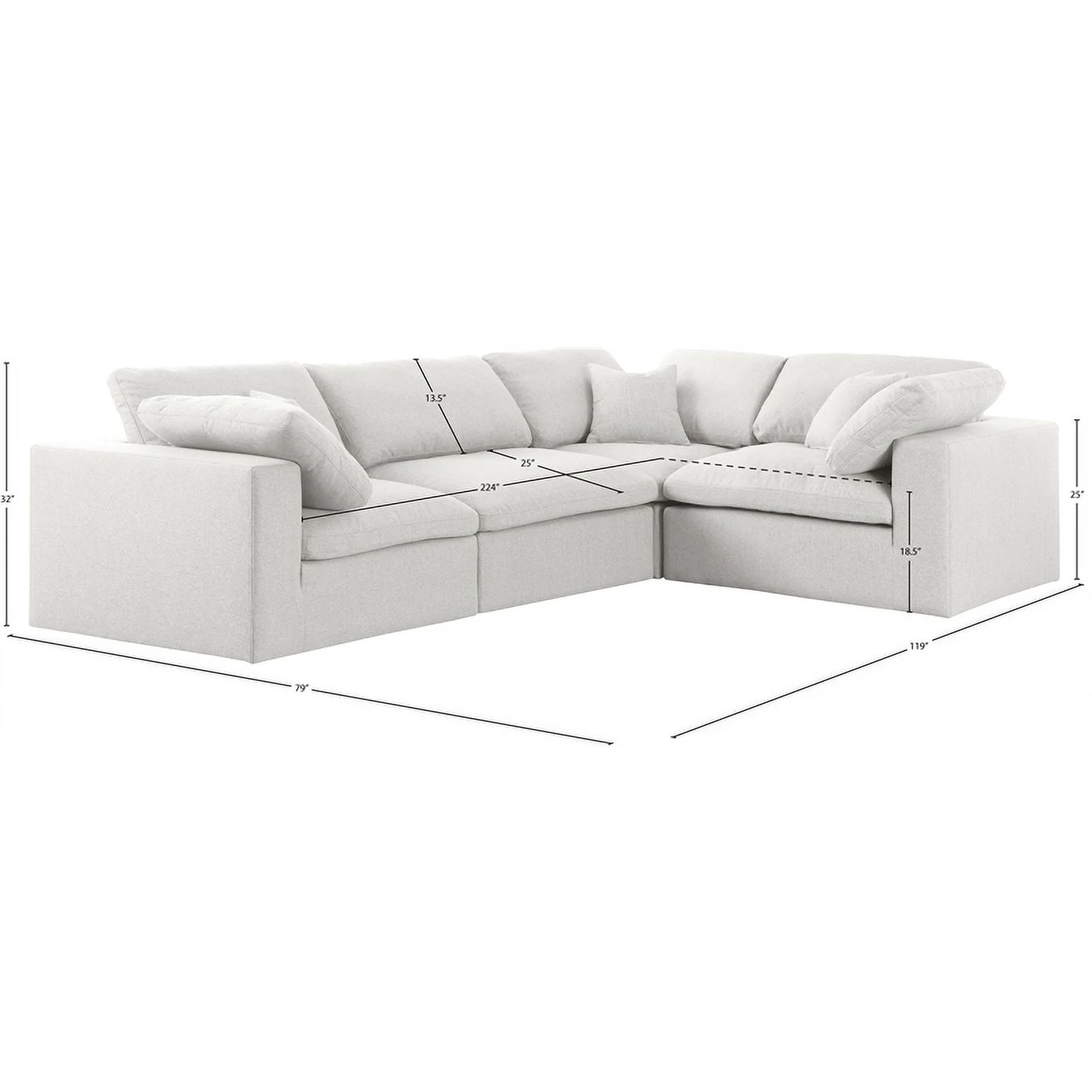 Meridian Furniture Serene 114
