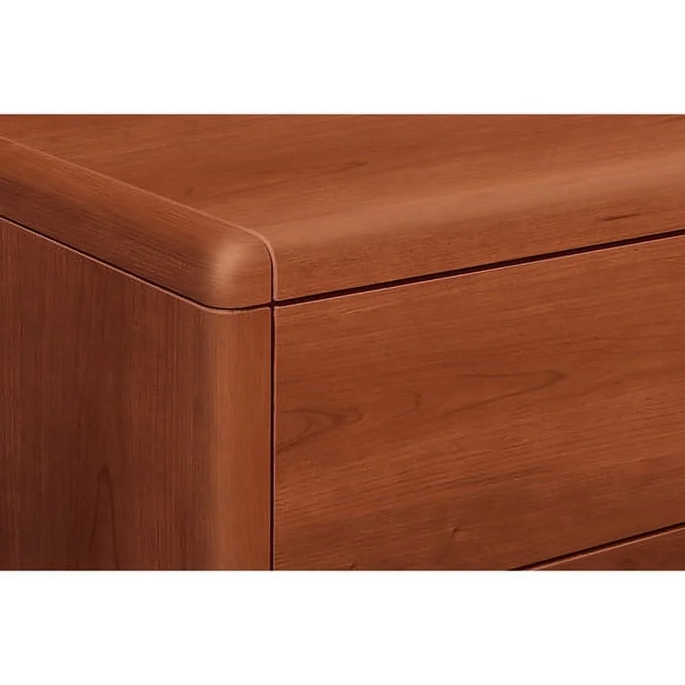 HON - H10787R.COGNCOGN - 10700 Single Pedestal Desk, Full Right Pedestal, 72w x 36d x 29 1/2h, Cognac