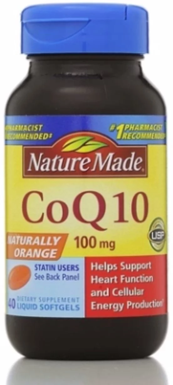 Nature Made CoQ10 100 mg Softgels 40 ea (Pack of 3)