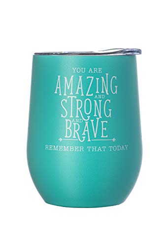 DIVERSEBEE 30 oz Insulated Stainless Steel Tumbler with Lid, Inspirational Birthday Thank You Gifts for Women, Mom, Wife, Girlfriend, Teacher, Her, Nurses, Best Friend, Travel Mug (Cloud)