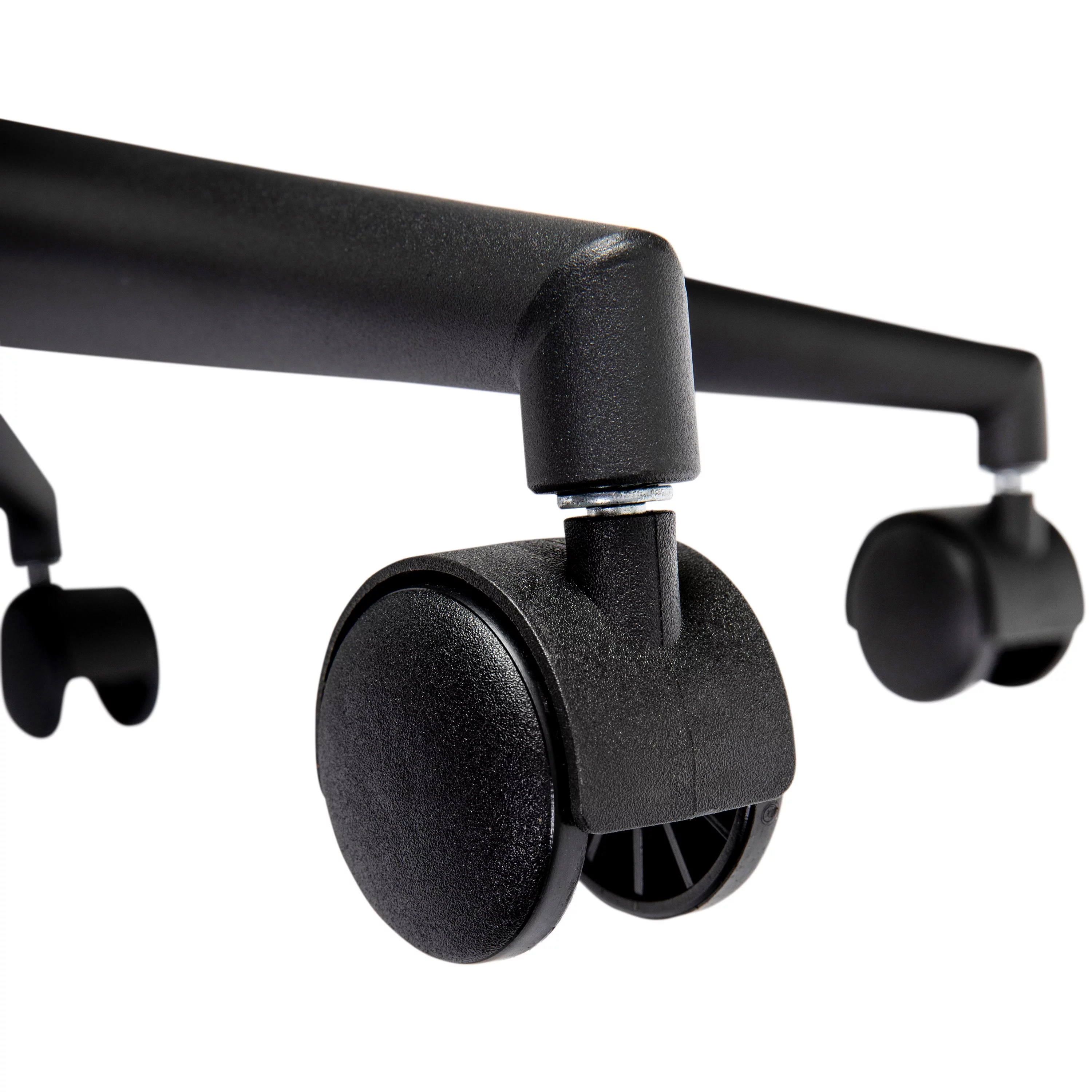 Martha Stewart Rayna Upholstered Office Chair in White/Oil Rubbed Bronze