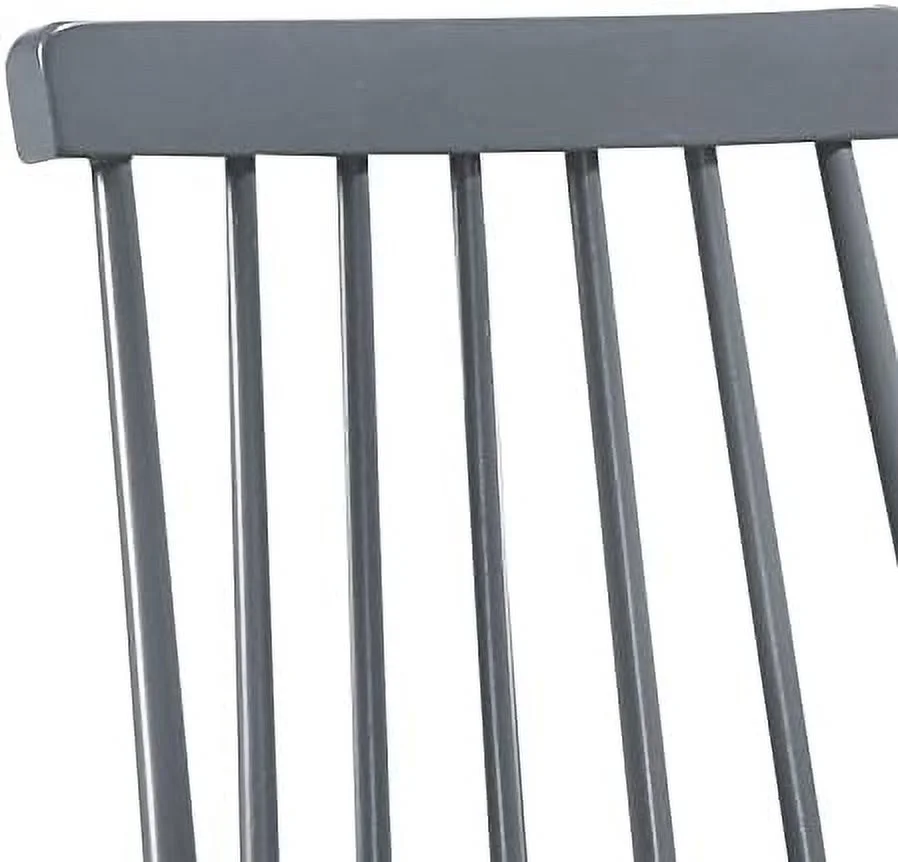 RUNFAYBIU Duhome Dining Chairs  Wood  Black Spindle Side Kitchen Room Country Farmhouse Chairs