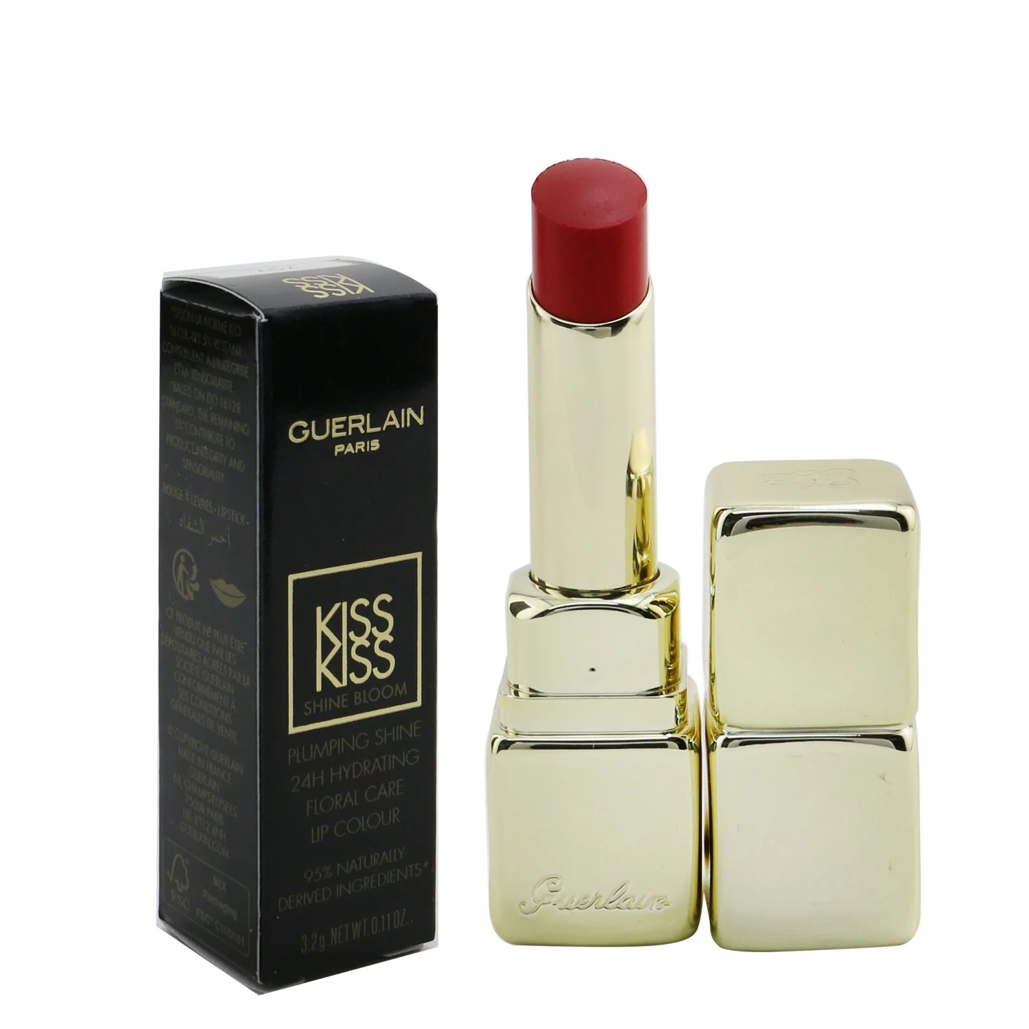 Guerlain KissKiss Shine Bloom Lip Colour - # 109 Lily Caress  3.2g/0.11oz