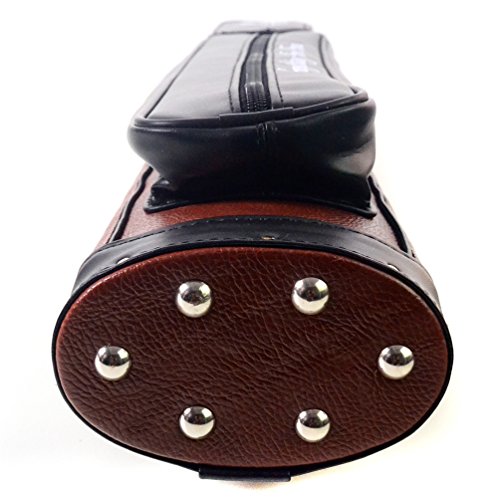 CUESOUL House Bar Pool Cue Sticks,Two Cue Sticks + 2x2 Pool Cue Case Hard