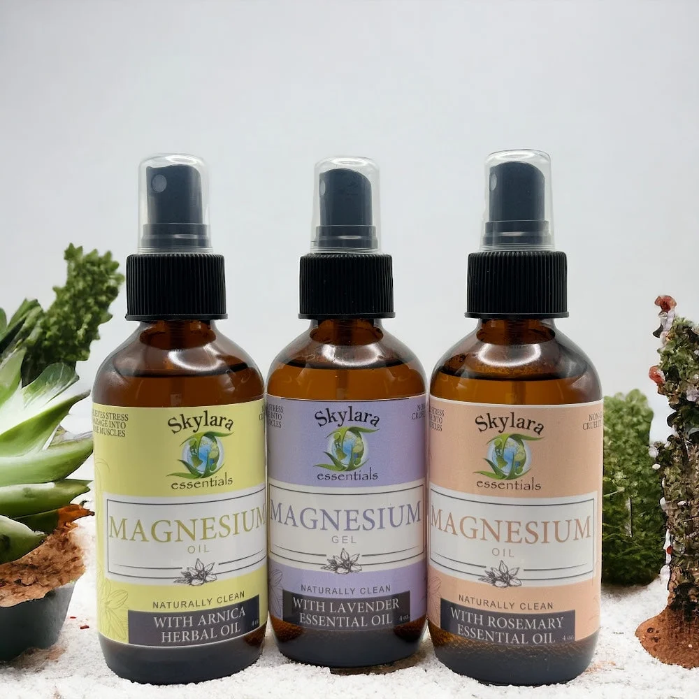Spray On Magnesium Oil with Essential Oil 4oz