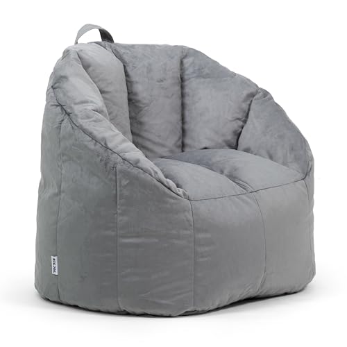 Big Joe Milano Lenox Denim Cobalt Beanbag Chair