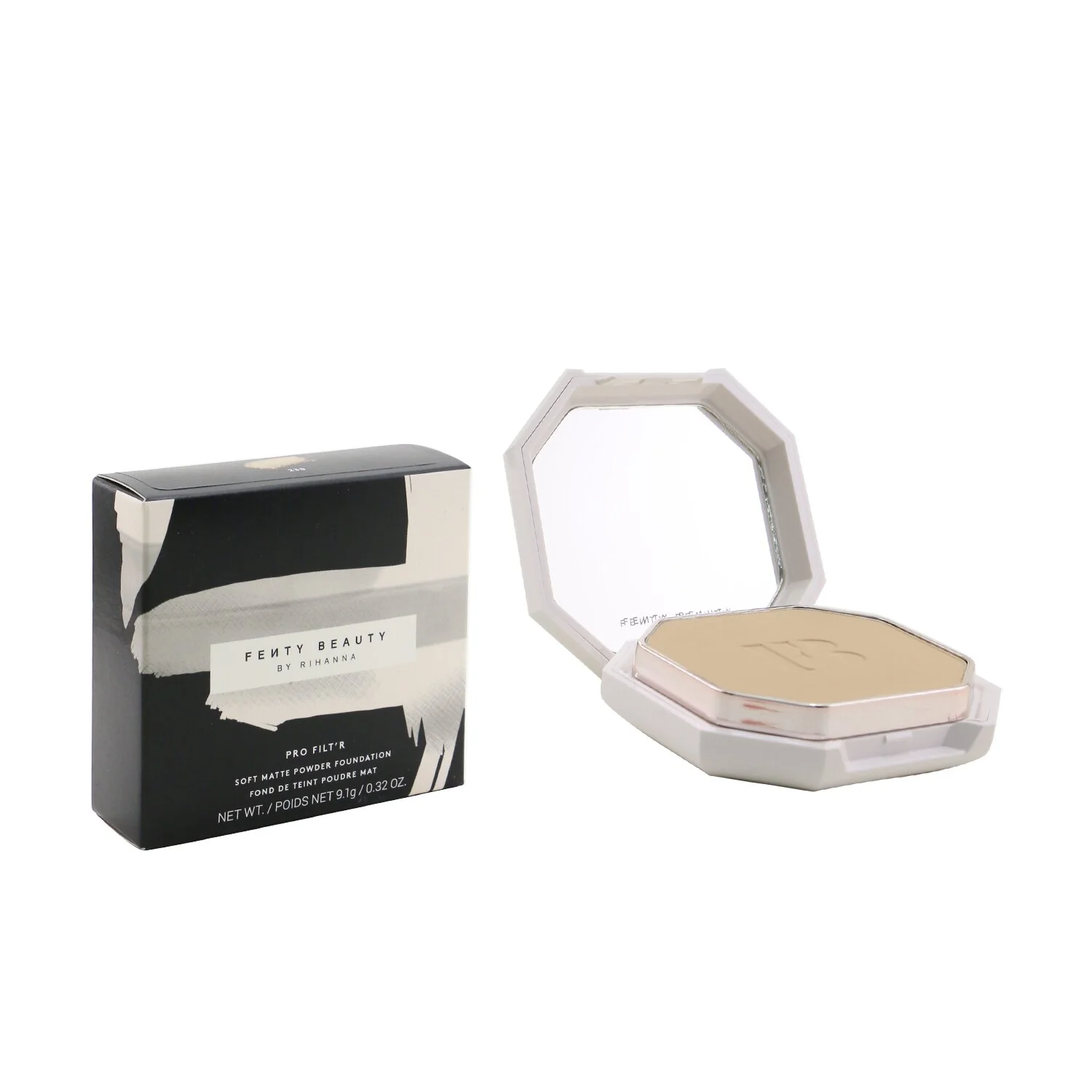 Fenty Beauty by Rihanna Pro Filt'R Soft Matte Powder Foundation - #255 (Medium With Warm Golden Undertones)  9.1g/0.32oz