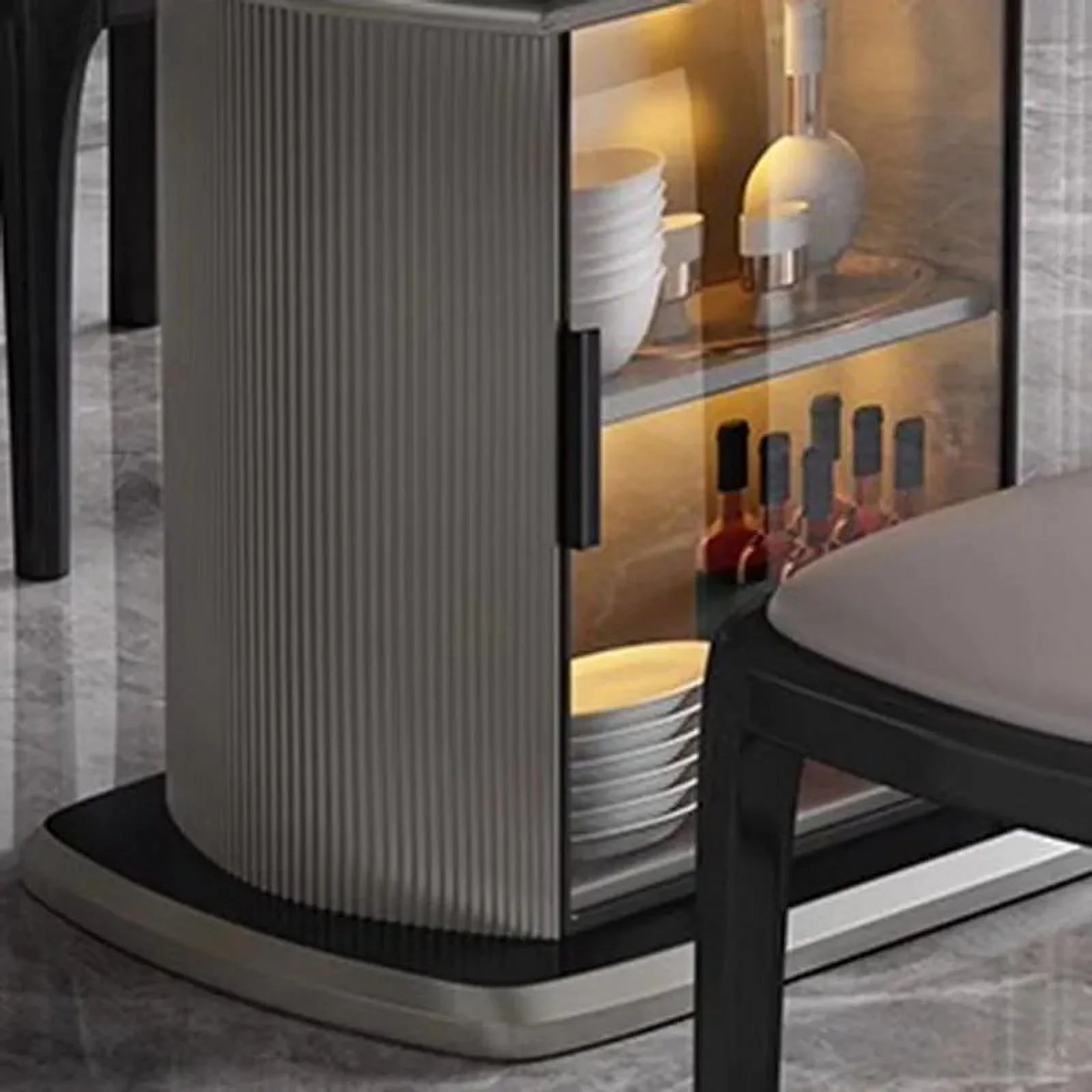 Center Hotel Round Dining Table Luxury Rustic Mobile Folding Kitchen Coffee Dining Table Luxury Table A Manger Furniture HDH