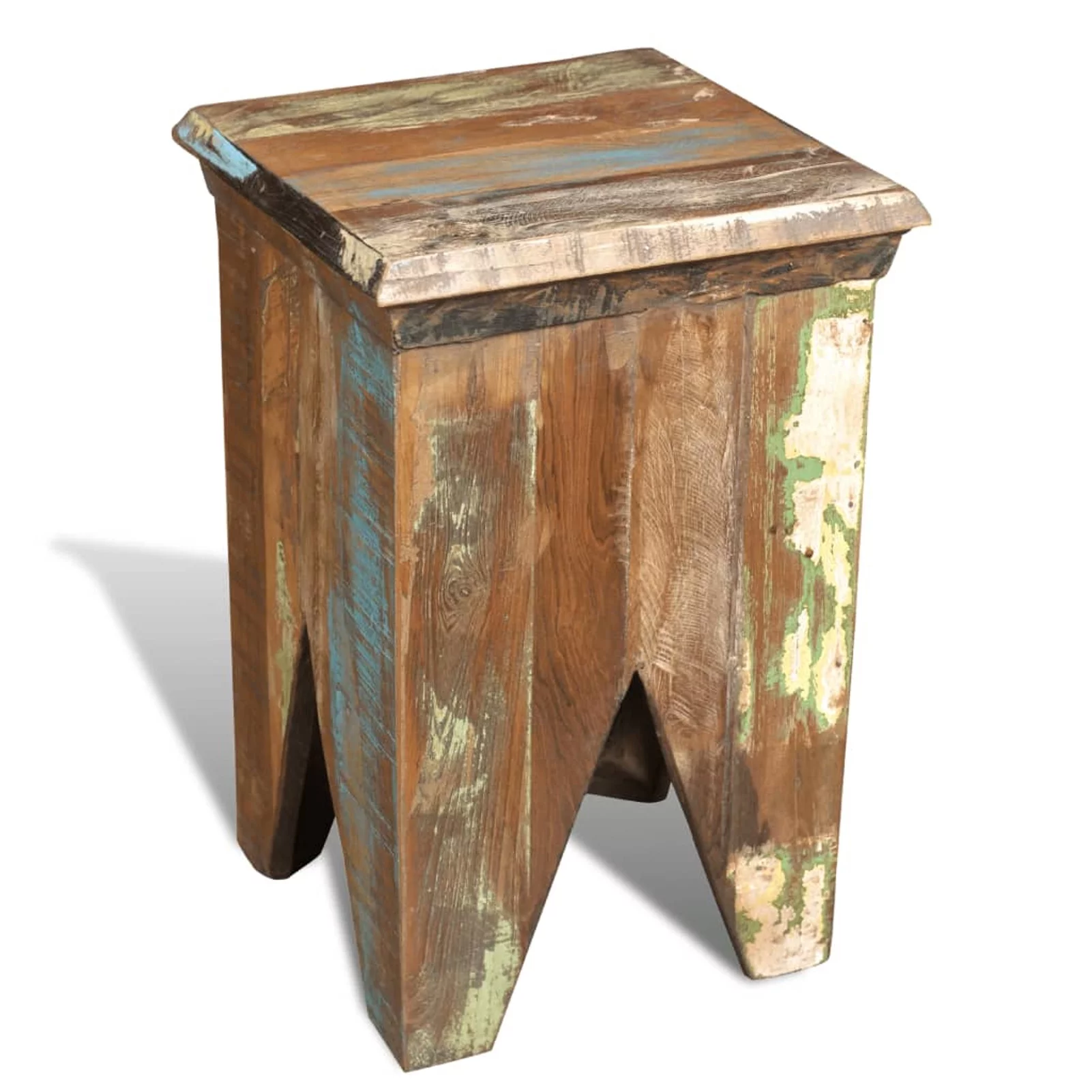 ametoys Stool Solid Reclaimed Wood