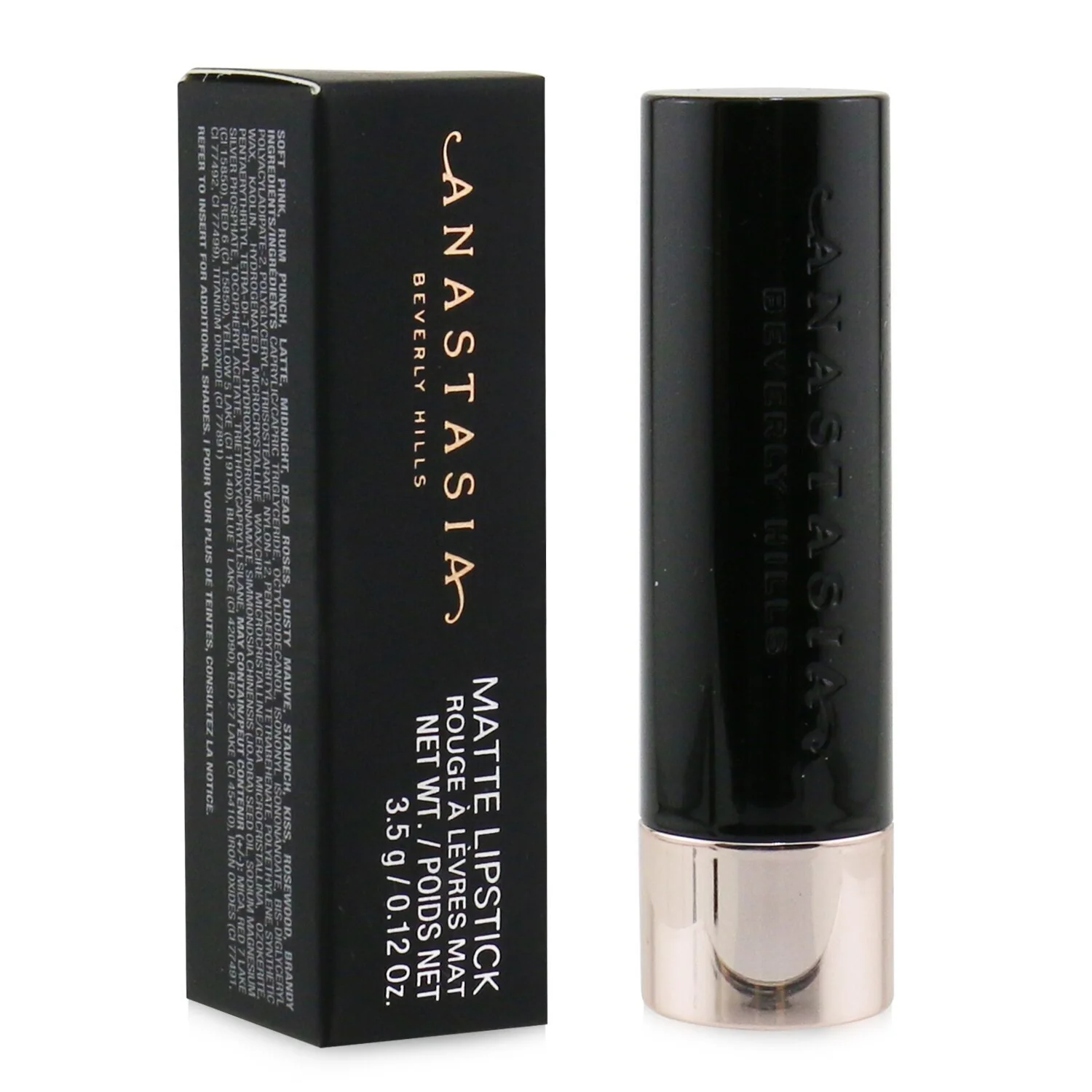 Anastasia Beverly Hills Matte Lipstick - # Cool Brown (Deep Taupe Brown)  3.5g/0.12oz