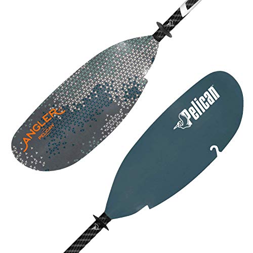 The Catch Kayak Paddle|Adjustable Fiberglass Shaft with Nylon Blades|Lightweight, Adjustable| Perfect for Kayak Fishing, 98.5 inch (250cm) - Arctic Blue - PS1973-00