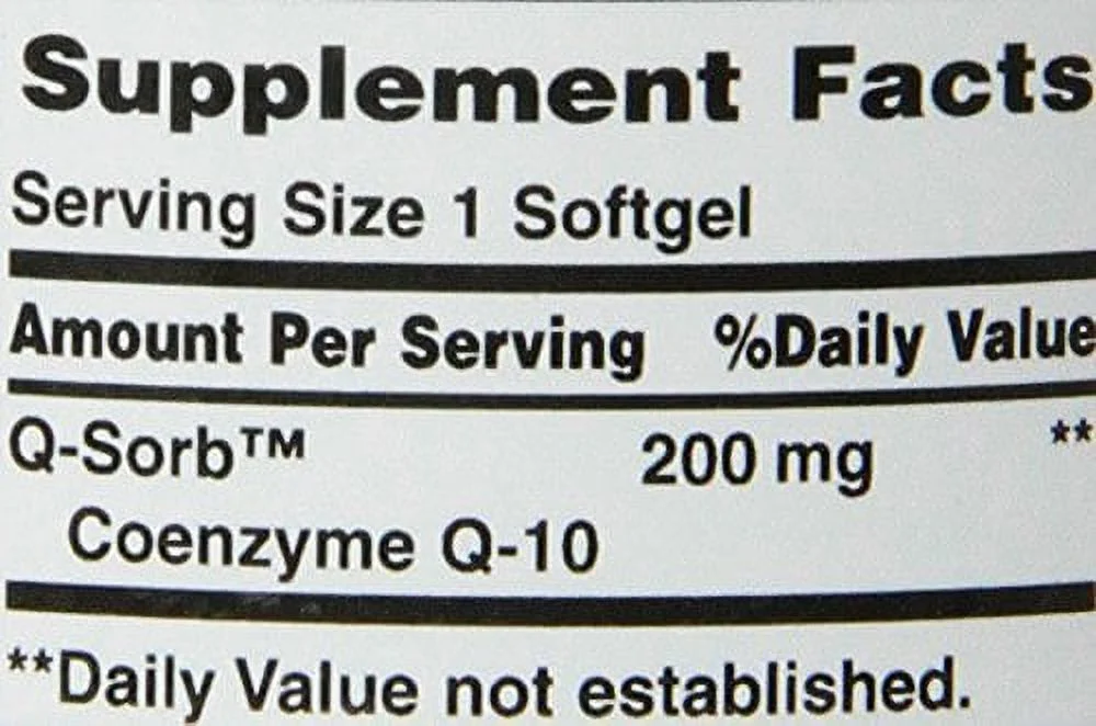 Nature's Bounty Co Q-10 200 mg, 45 Softgels