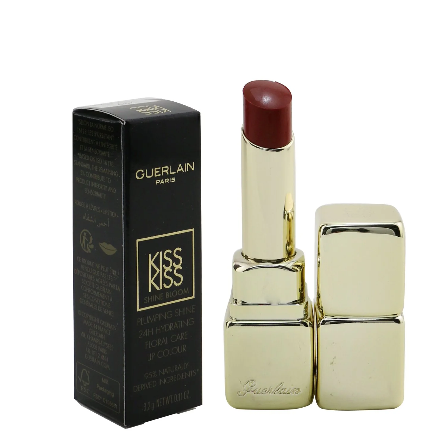 Guerlain KissKiss Shine Bloom Lip Colour - # 109 Lily Caress  3.2g/0.11oz