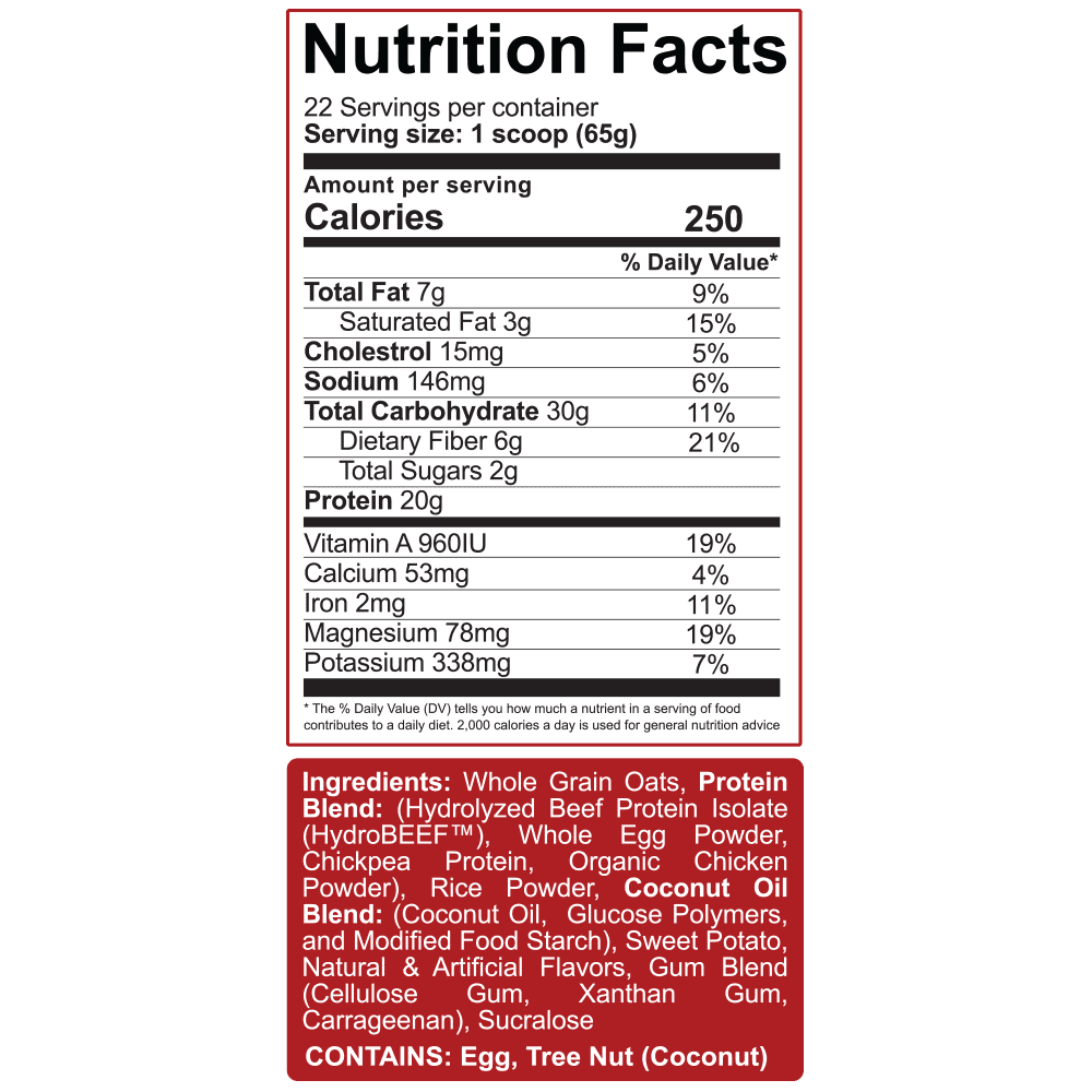 Real Carbs + Protein