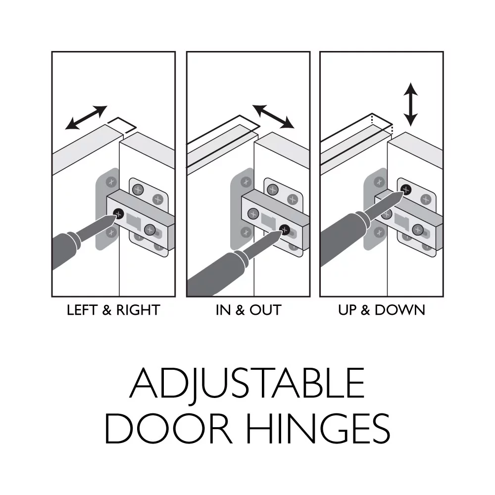 Design House 561415 Brookings Unassembled Shaker Base Kitchen Cabinet 42x34.5x24, White
