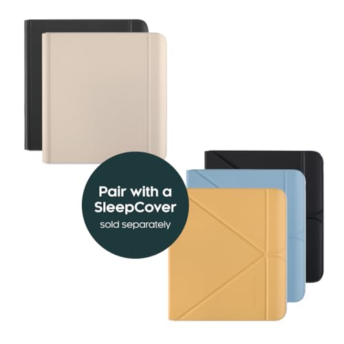 Kobo Libra Colour | eReader | 7” Glare-Free Colour E Ink Kaleido™ 3 Display | Dark Mode Option | Audiobooks | Waterproof | Black