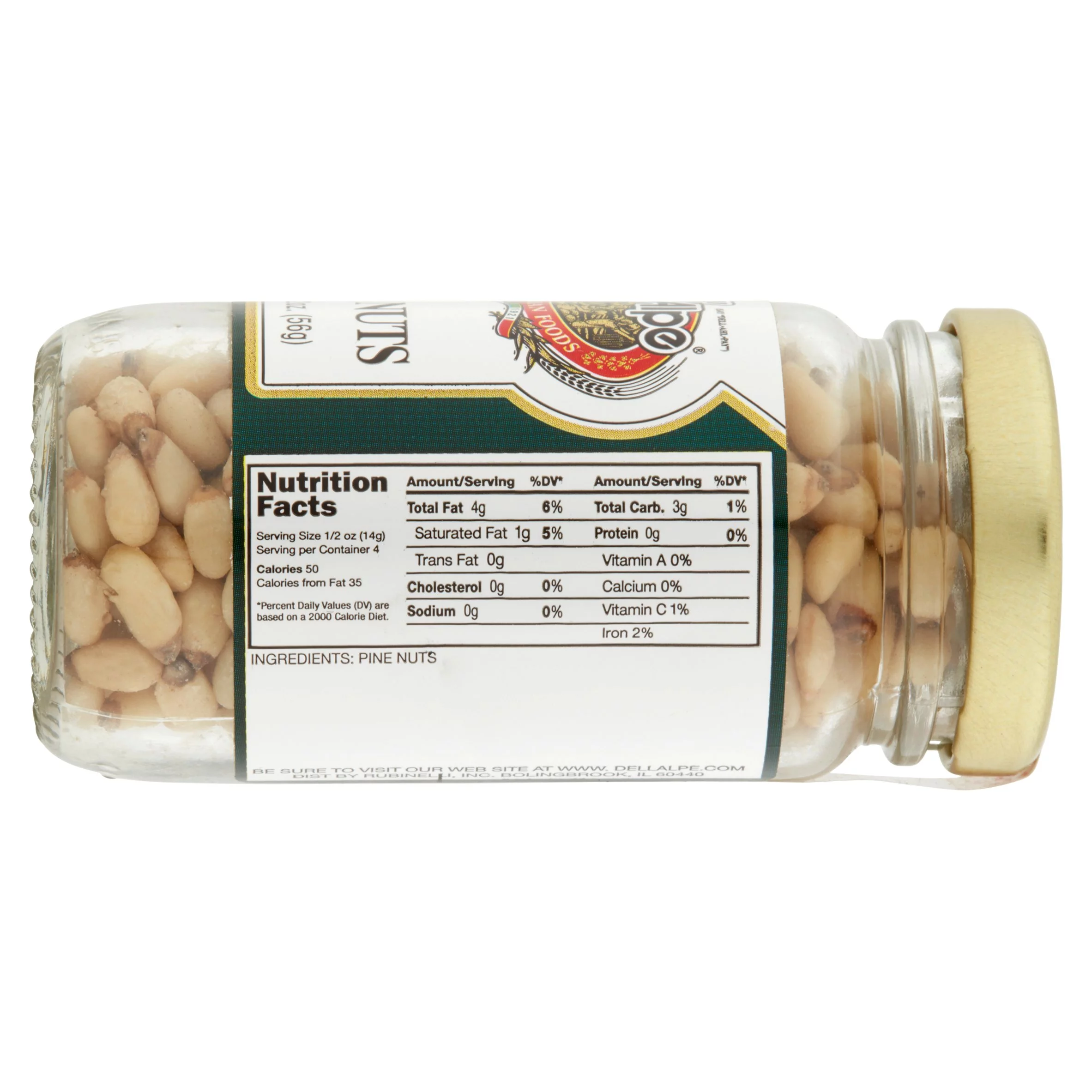 Dell' Alpe Pine Nuts, 2 oz