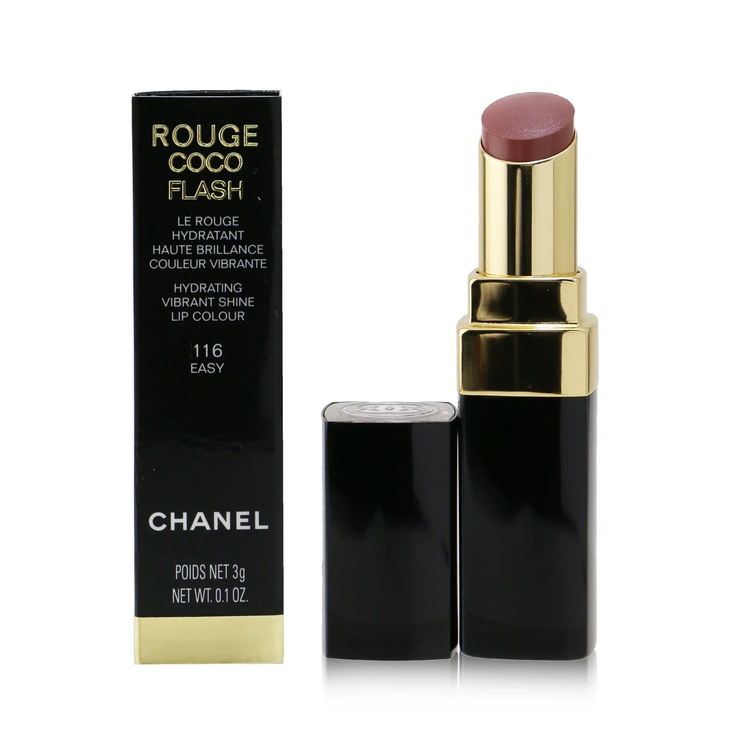 Chanel Rouge Coco Flash Hydrating Vibrant Shine Lip Colour - # 142 Crush  3g/0.1oz