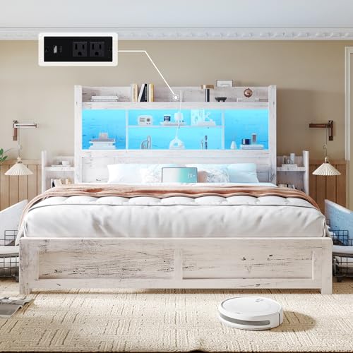 Queen Bed Frame with 49.6