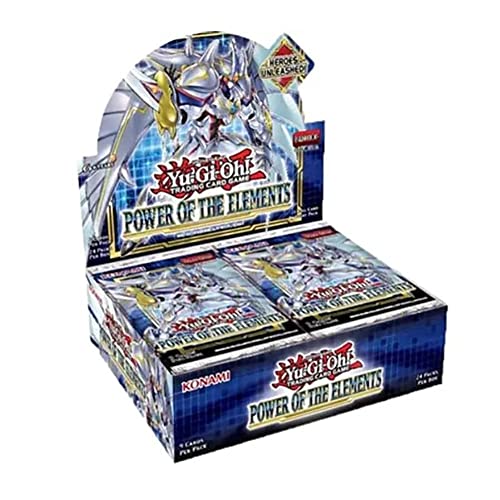 YuGiOh Trading Card Game Power of the Elements Booster Box [Unlimited]