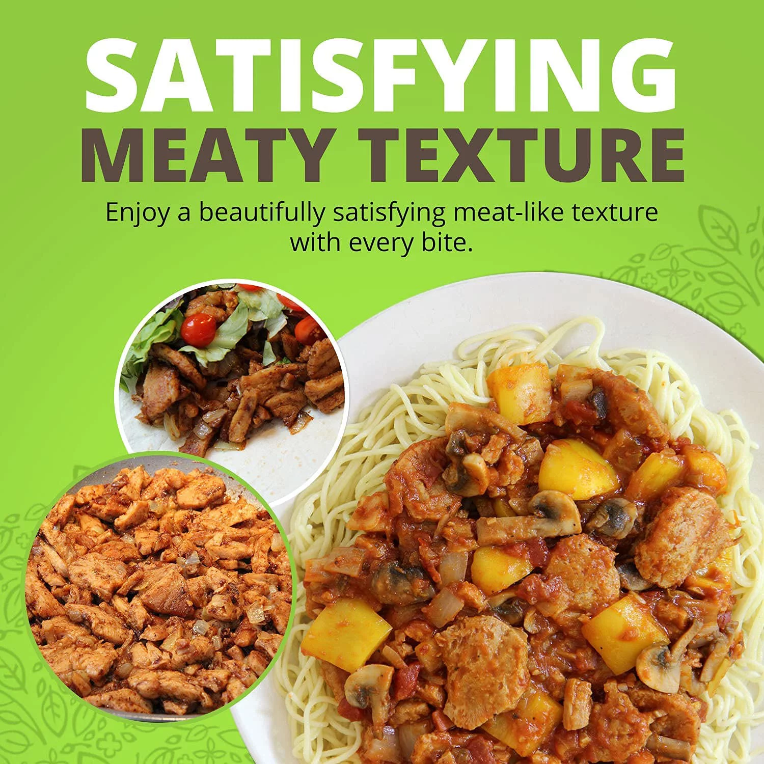 Plant Basics - Hearty Plant Protein - Variety Pack, 4 Bags, Gluten Free, Vegan, Meat Substitute