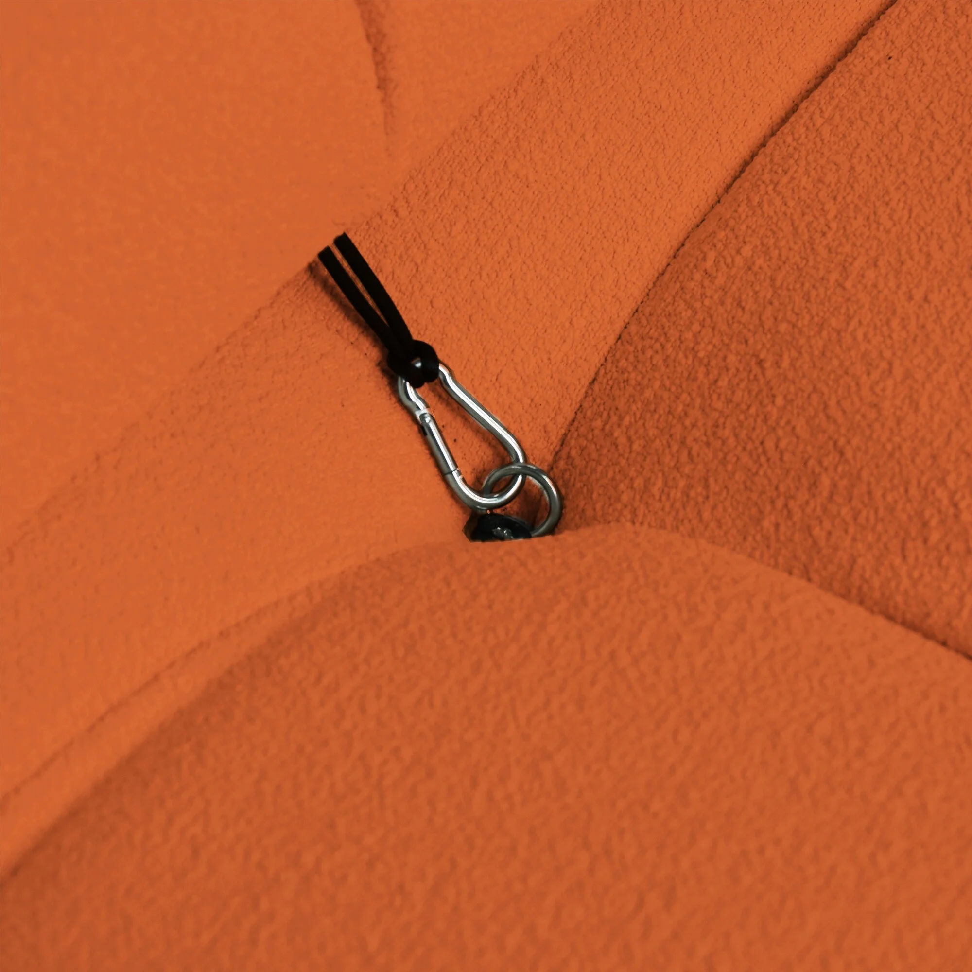 Magic Home Modern Loveseat Couch Teddy Sectional Sofa Orange