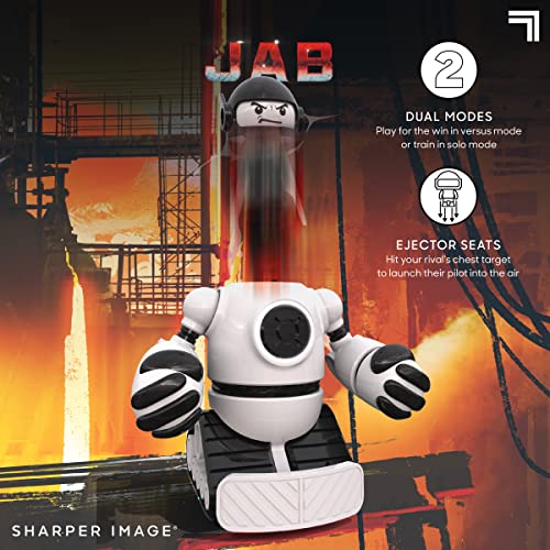 Sharper Image® Mecha Rivals Remote Control Battle Robots, Two-Player Wireless Fighting Set with Lights and Sounds