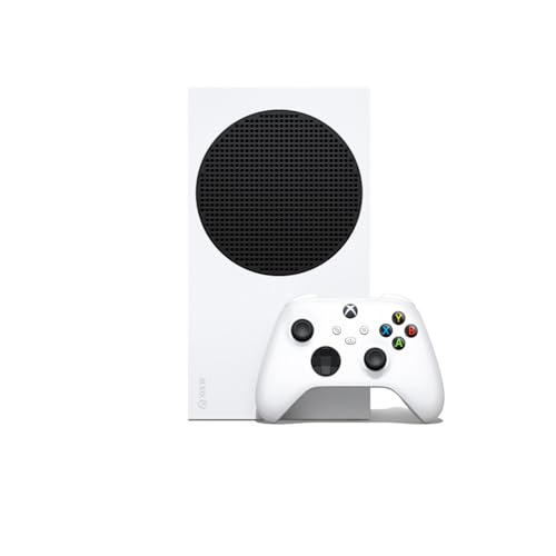 Xbox Microsoft Series S 512GB SSD Console - Includes Wireless Controller - Up to 120 frames per second - 10GB RAM 512GB SSD - Experience high dynamic range Velocity Architecture