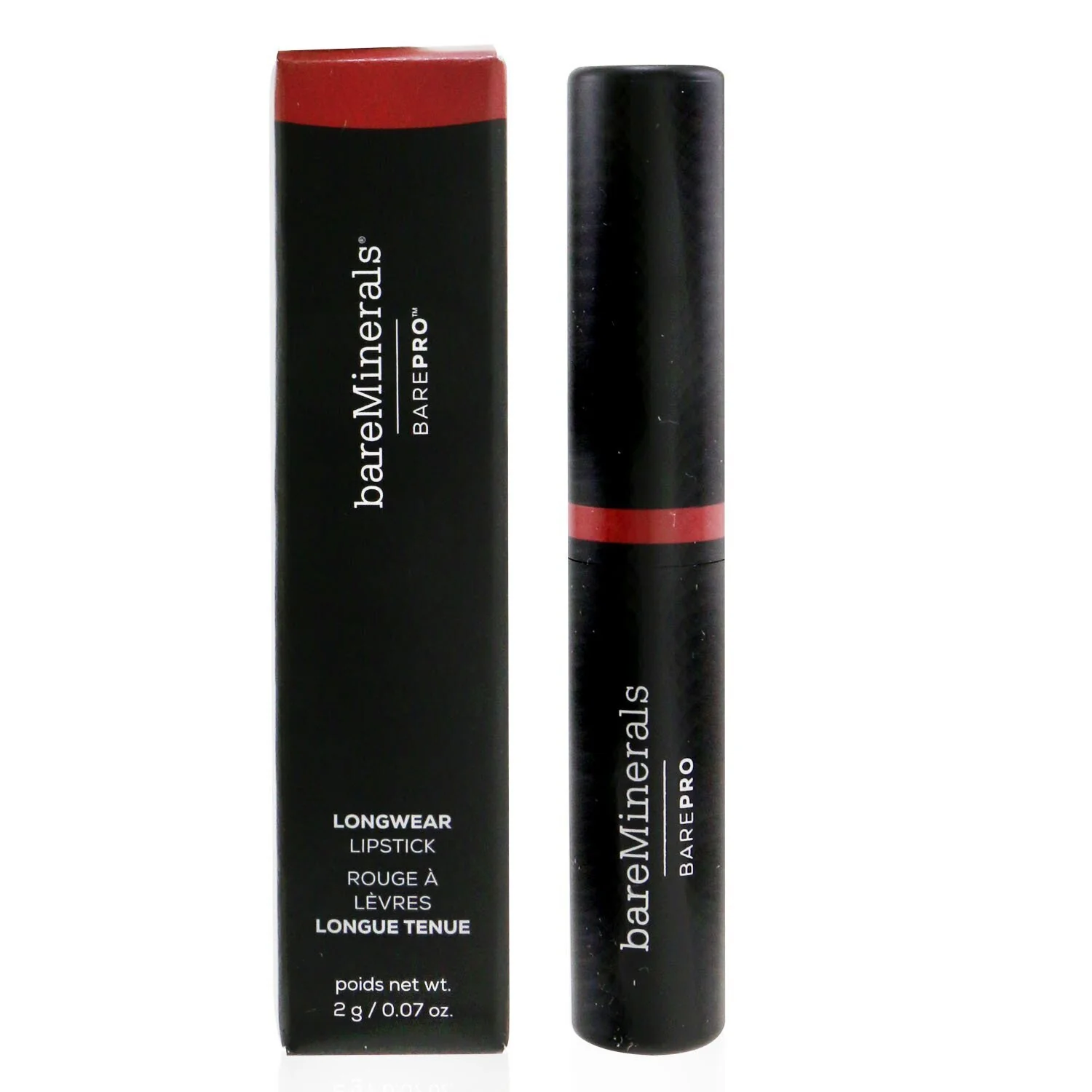 BareMinerals BarePro Longwear Lipstick - # Petal  2g/0.07oz